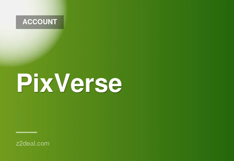 PixVerse Standard Plan for $10 | Personal Account with 1 Month Warranty