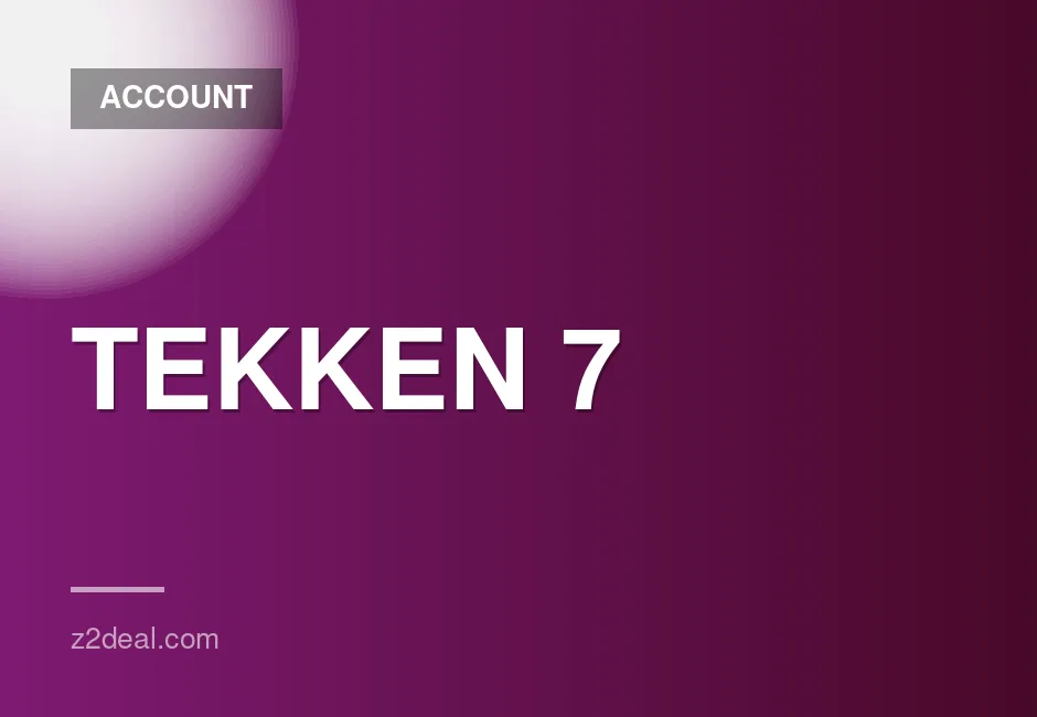 TEKKEN 7 Steam Account for Global Access