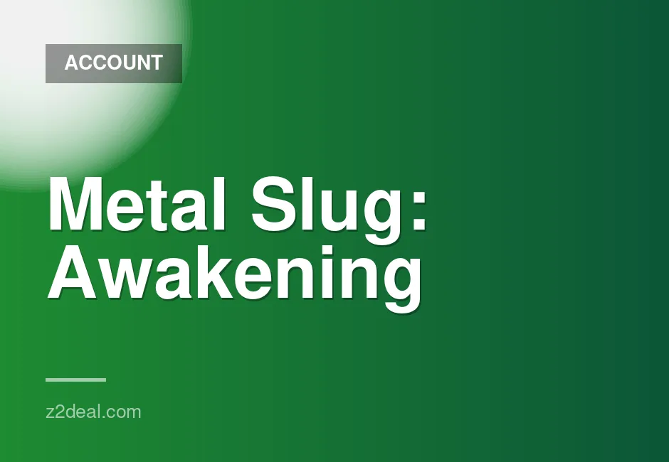 Metal Slug Awakening Steam Account - Best Price Available