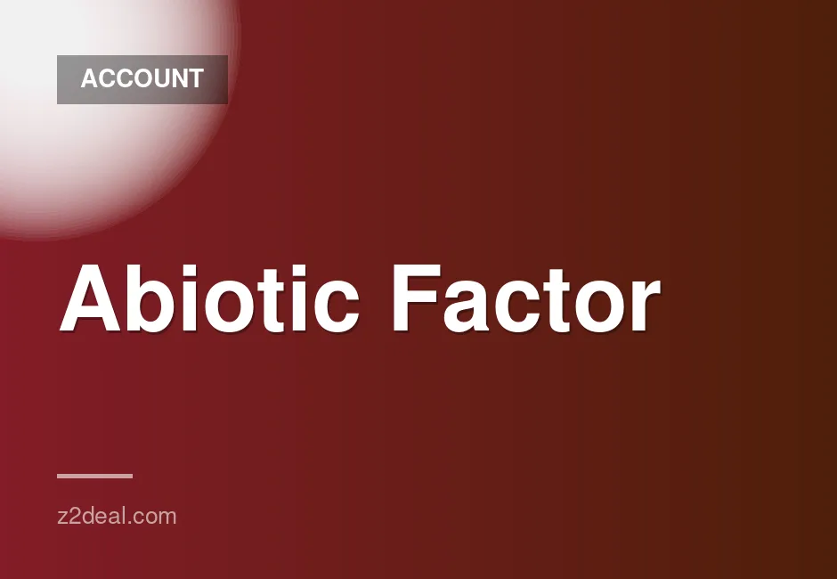 Abiotic Factor Game Accounts for Sale