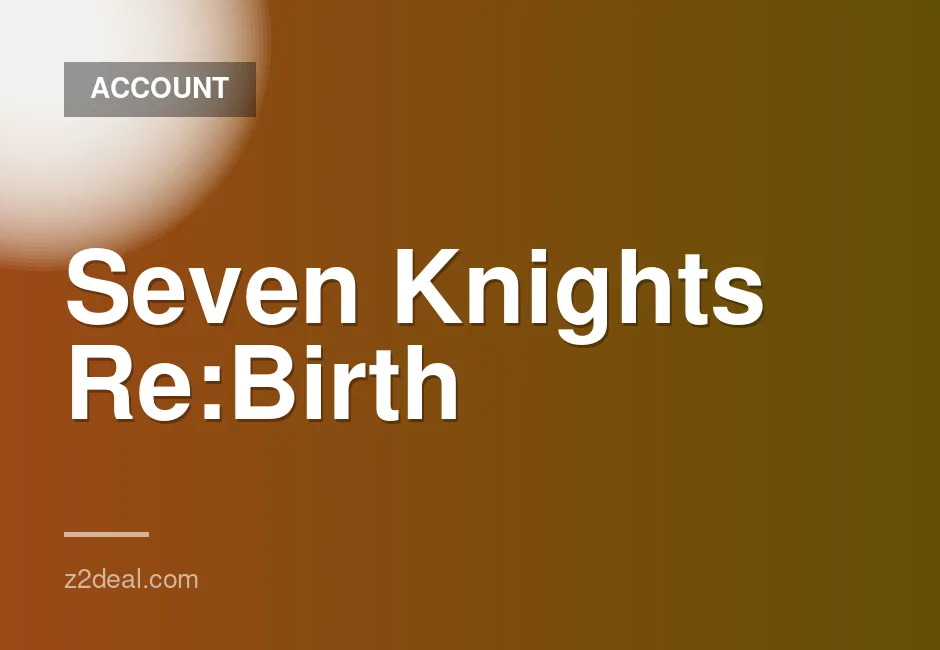 Seven Knights Re:Birth Account Level 104 with 40+ Legendary Heroes and Strong PVP Core