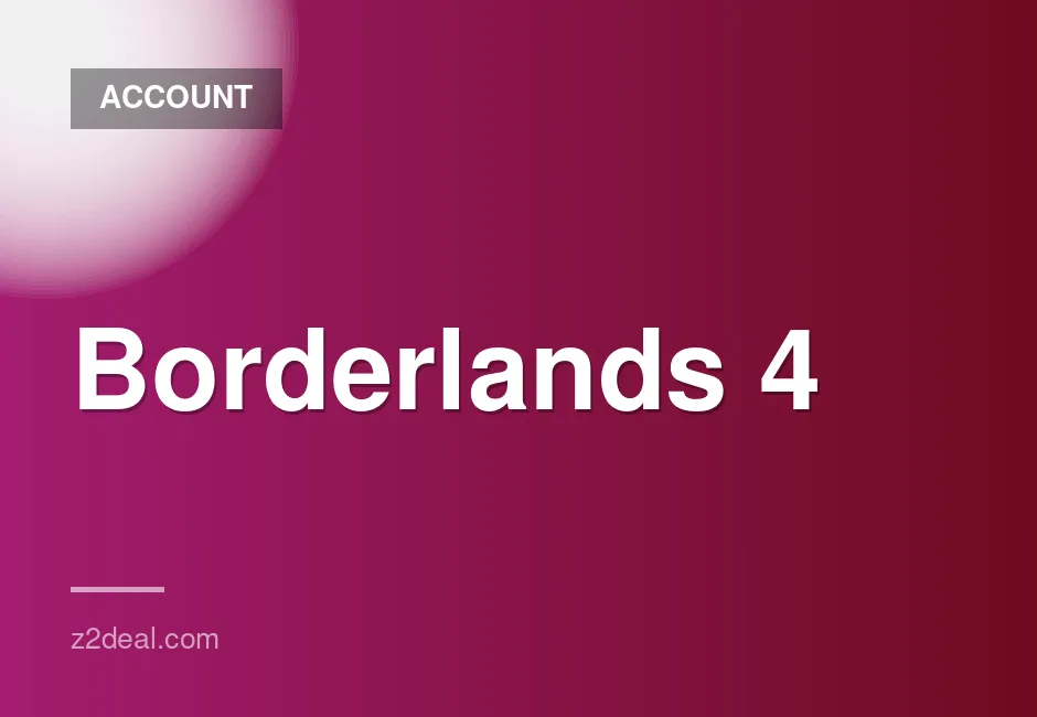 Borderlands 4 full access account with warranty and 2 gift items on Steam
