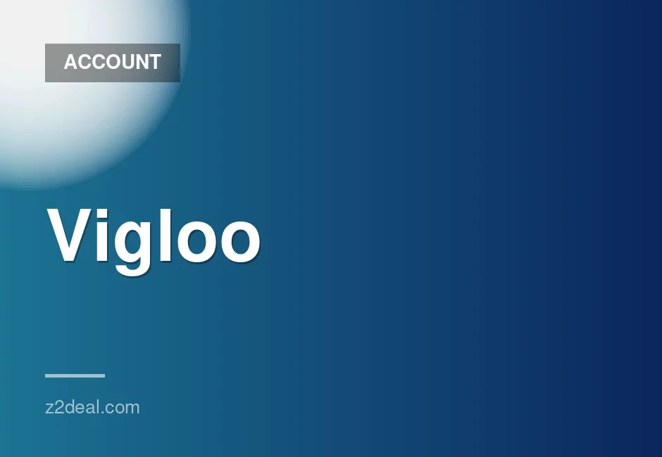 30-day shared account for Vigloo marketplace