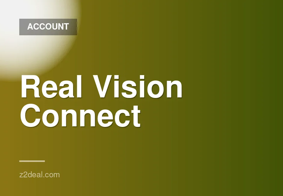 6-Month Warranty for Shared Game Accounts on Real Vision Connect