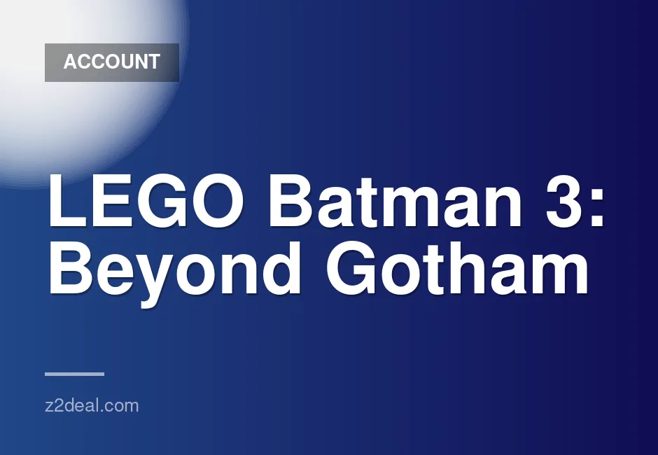 30-Day Shared Offline Access for LEGO Batman 3 Beyond Gotham Account