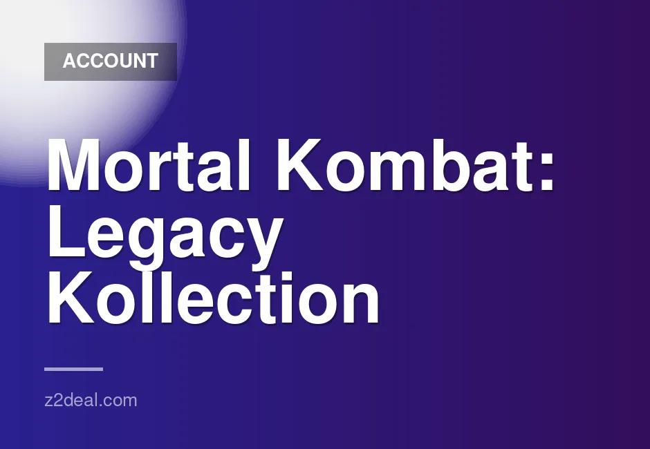 Mortal Kombat Legacy Kollection digital game for Nintendo Switch
