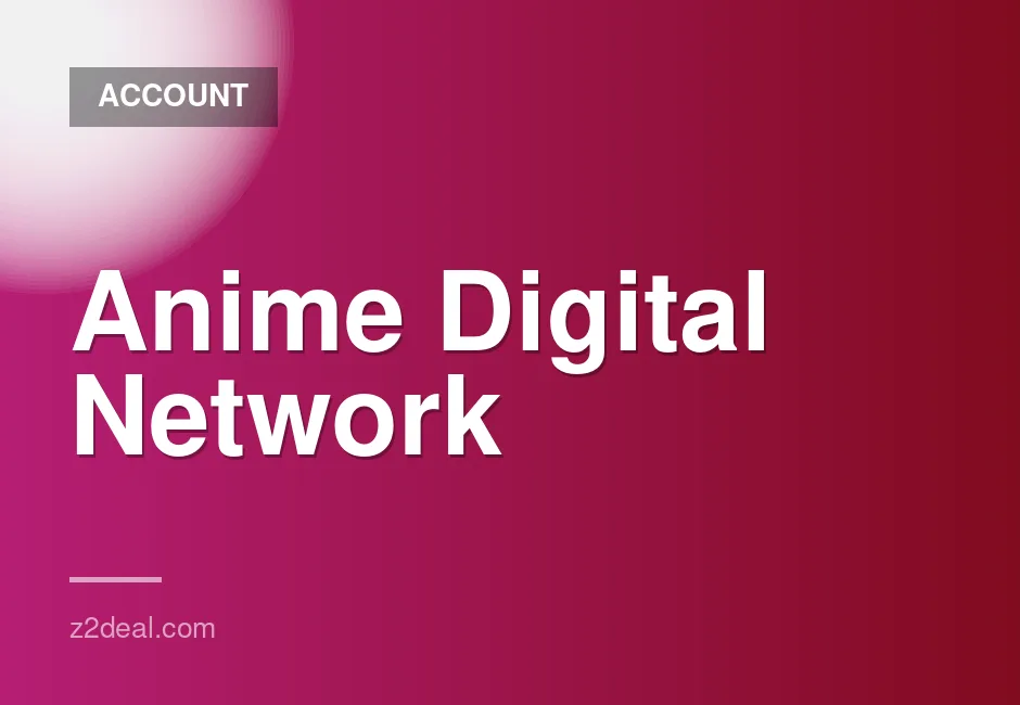 Anime Digital Network Premium Account – 1 Month Warranty with Instant Delivery and Auto Renewal