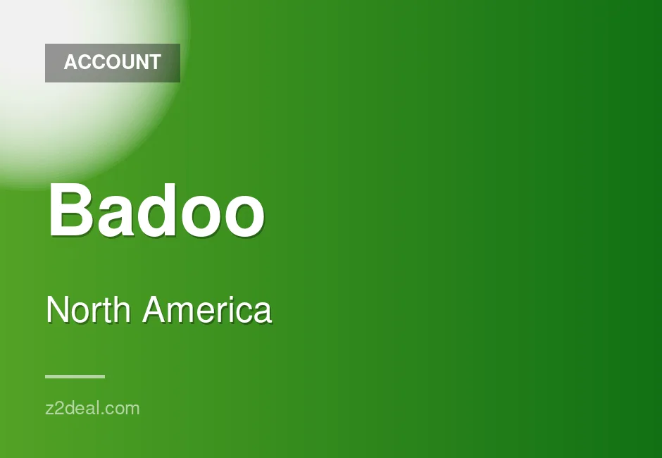 Badoo Accounts with USA Phone Verification and iPhone Registration for Sale