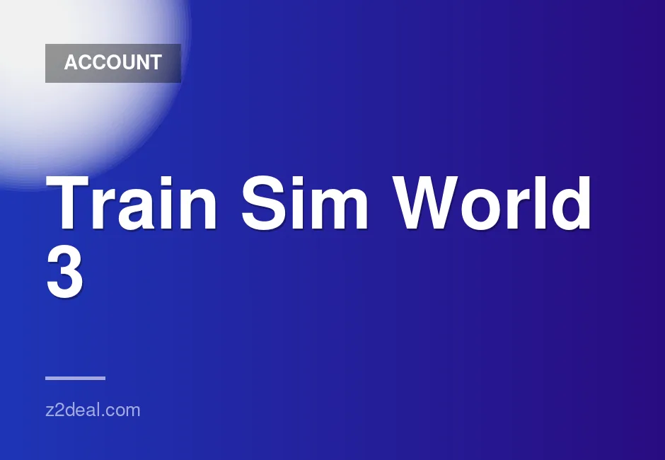 30-Day Shared Offline Access for Train Sim World 3 Standard Edition