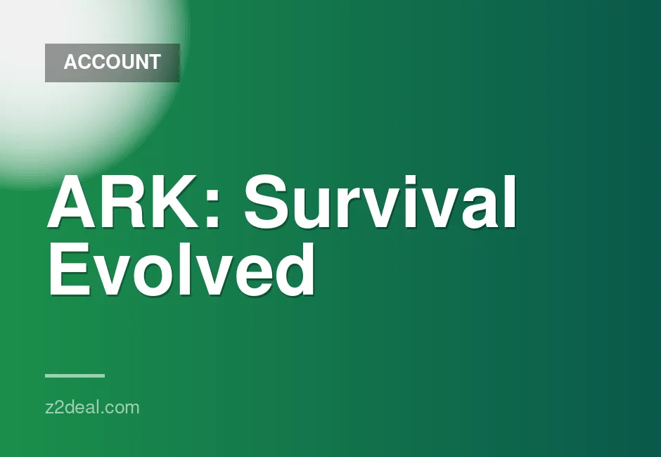 ARK: Survival Ascended Steam Account | 0 Hours Played | Data Changeable | Quick Delivery