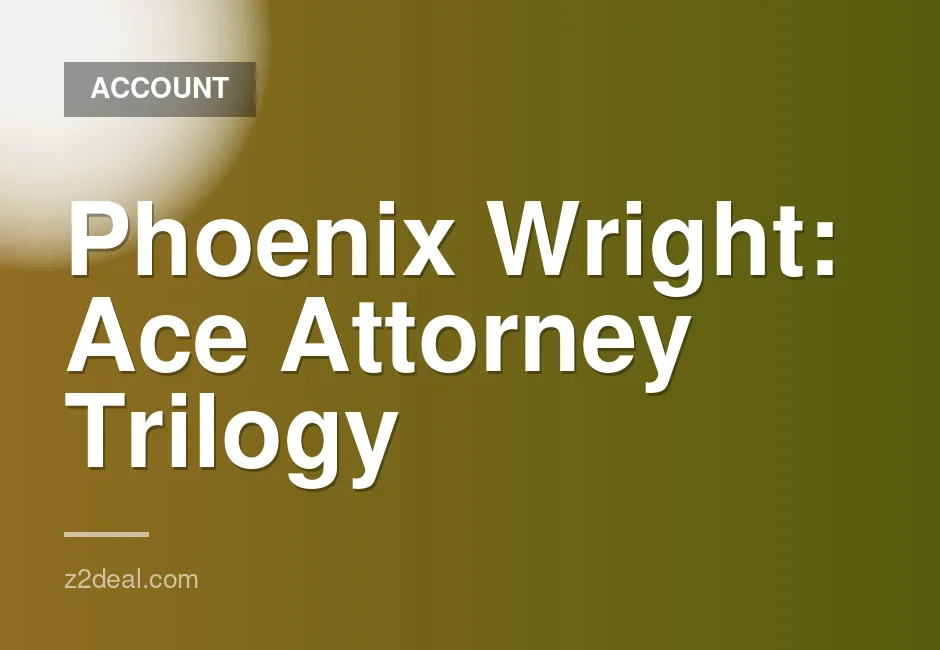 Phoenix Wright: Ace Attorney Trilogy digital game for Nintendo Switch