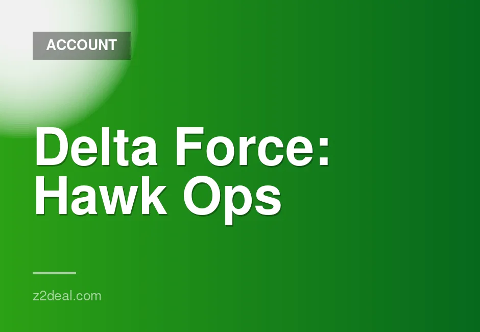 Delta Force: Hawk Ops Account Level 60 with 120M Harvard Currency and Full Access
