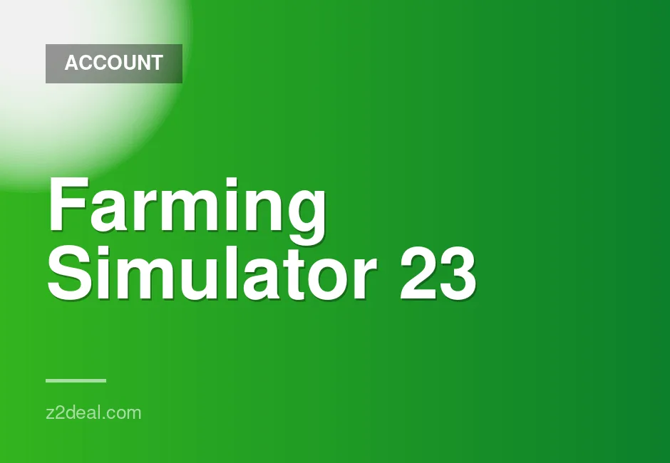 Farming Simulator 23 account for online play on Epic Games with mail delivery