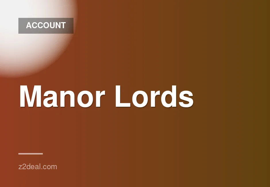 Manor Lords Steam Account for Sale - Global Access