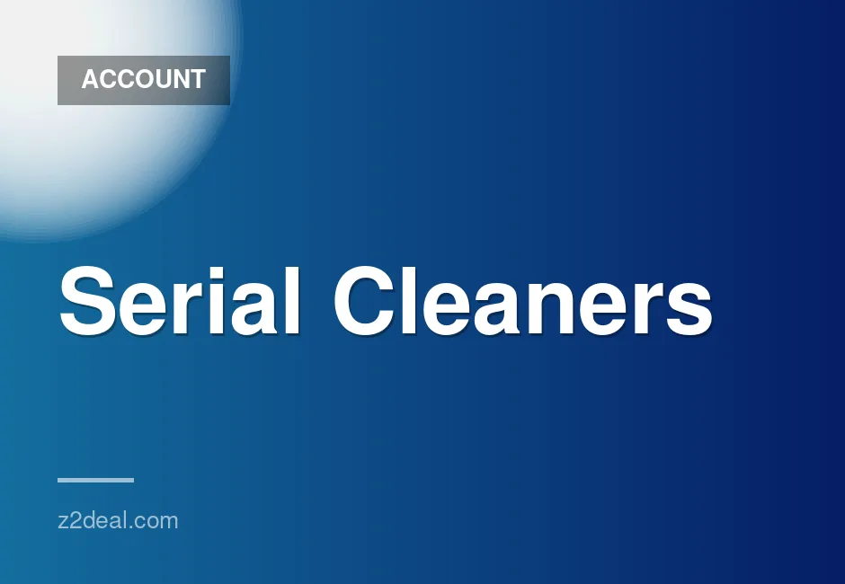 New Steam Account for Serial Cleaners - 0 Hours Played, Data Changeable, Quick Delivery