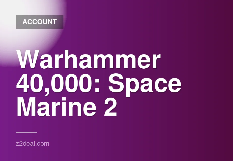 Purchase Warhammer 40,000: Space Marine Steam Account with Full Access and Fast Delivery