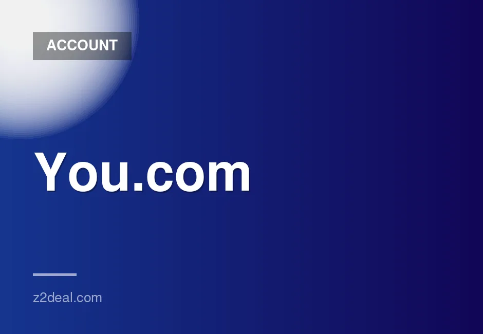 You.com Pro Account - 3 Month Access with Original Email and Full Ownership