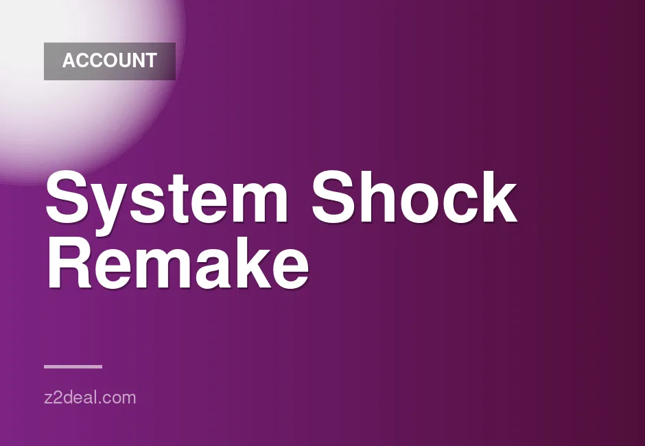 New Steam Account for System Shock with Zero Playtime and Quick Data Change