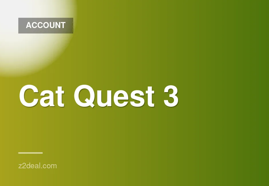 Cat Quest 3 for Xbox One and Series X|S with Original Email and Complete Access