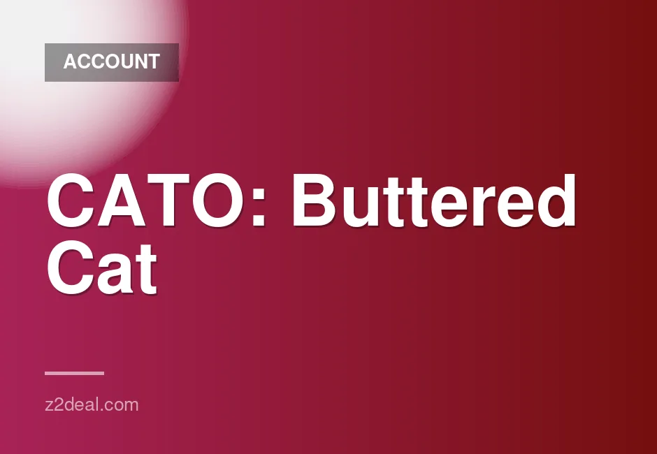 CATO: Buttered Cat digital game for Nintendo Switch with sub-number included