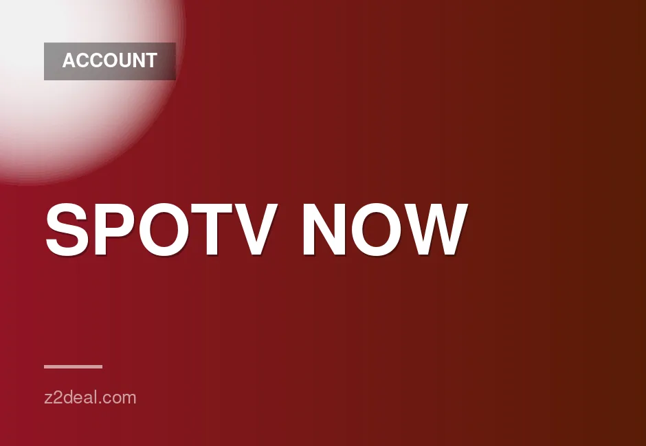 Premium SPOTV NOW account for Japan with 6-month warranty