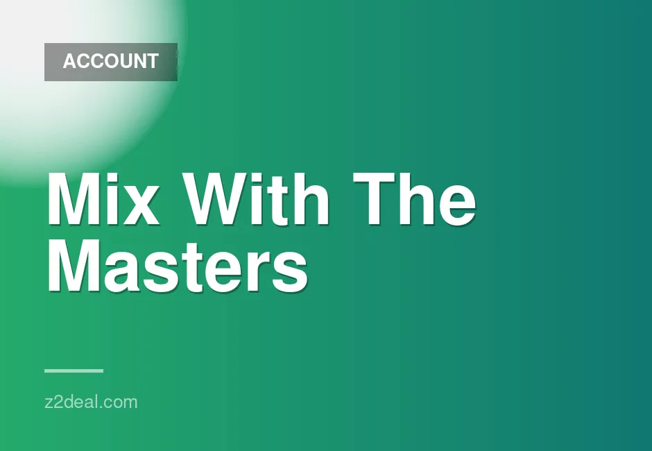 Mix with the Masters PRO Account - 6 Month Warranty - Shared Access