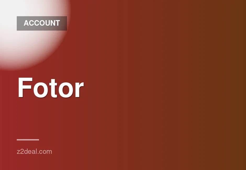 Fotor Pro+ 7-Day Access with Private Account