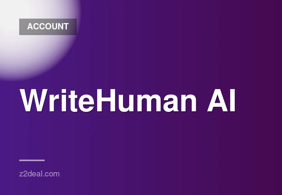 WriteHuman Basic Plan for $18 - Personal Account with 1 Month Warranty
