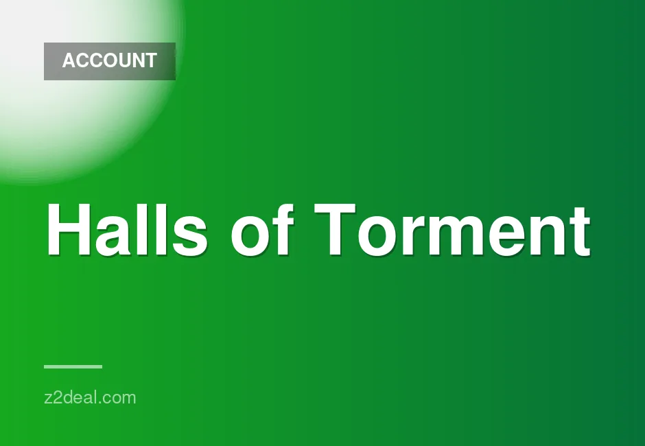 New Steam Account for Halls of Torment with 0 Hours Played and Quick Data Change