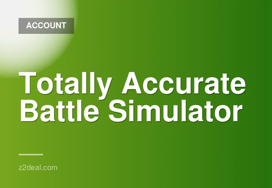 Totally Accurate Battle Simulator digital game for Nintendo Switch with account details