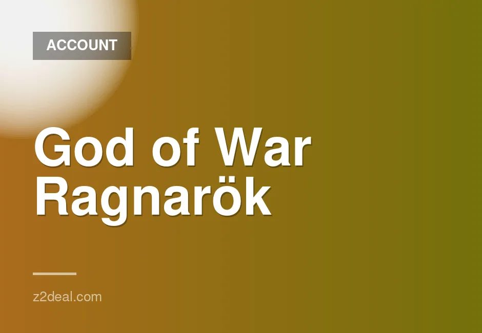 God of War Ragnarök Deluxe Edition Steam Account for Global Use