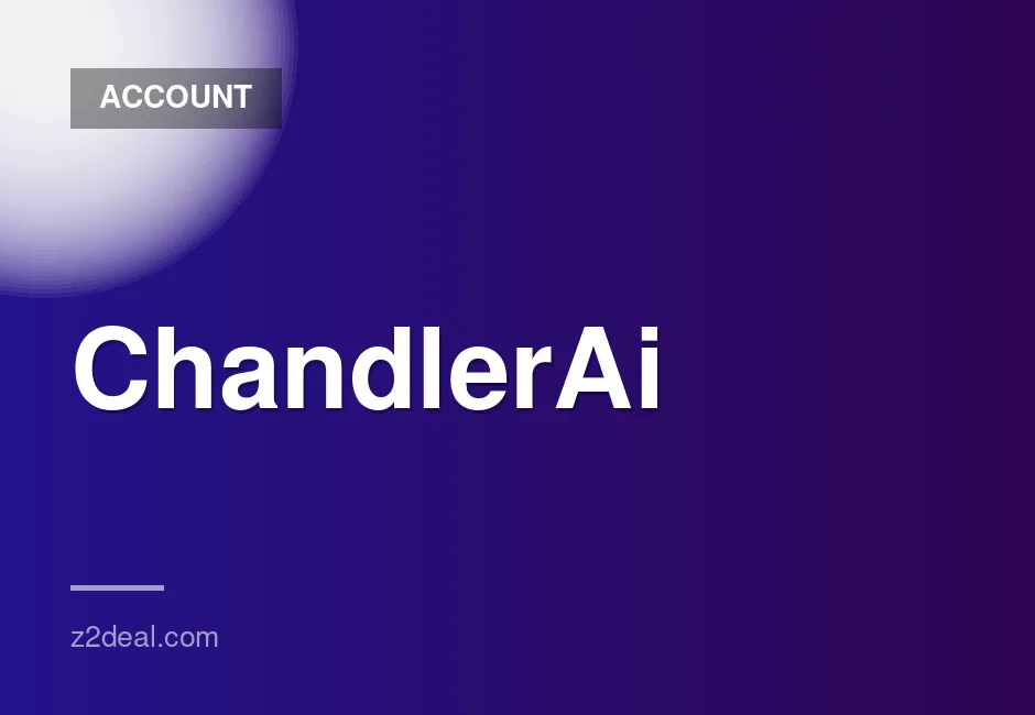 Chandler AI Pro Subscription - 1 Month Private Account with Warranty for $22
