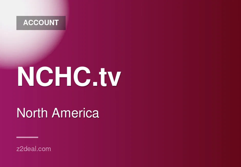 NCHC.tv subscription for USA with 3-month guarantee