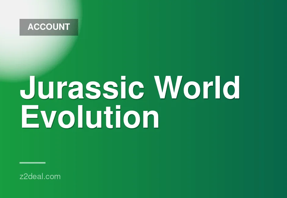 Jurassic World Evolution for Xbox One and Series X|S with Full Access and Original Email