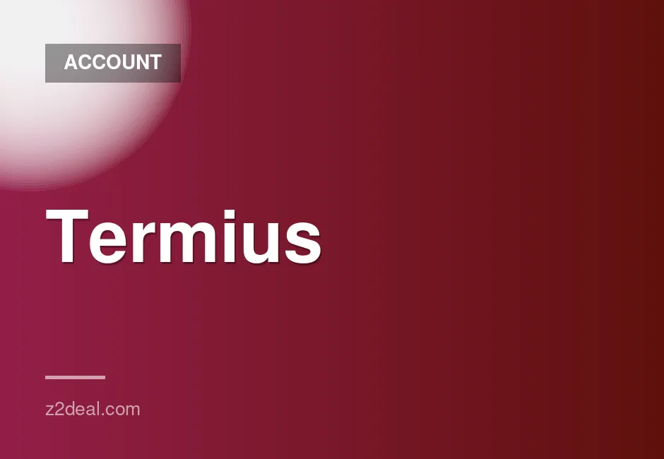Termius Pro 12-Month Subscription for Private Account Access