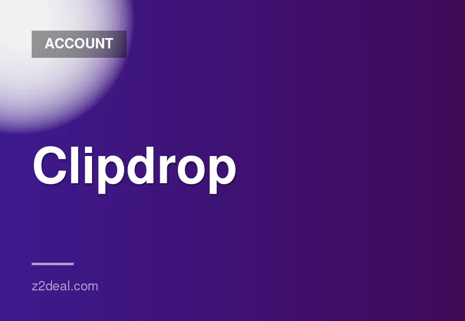 Clipdrop 1 Month Premium Subscription (Shared Access)