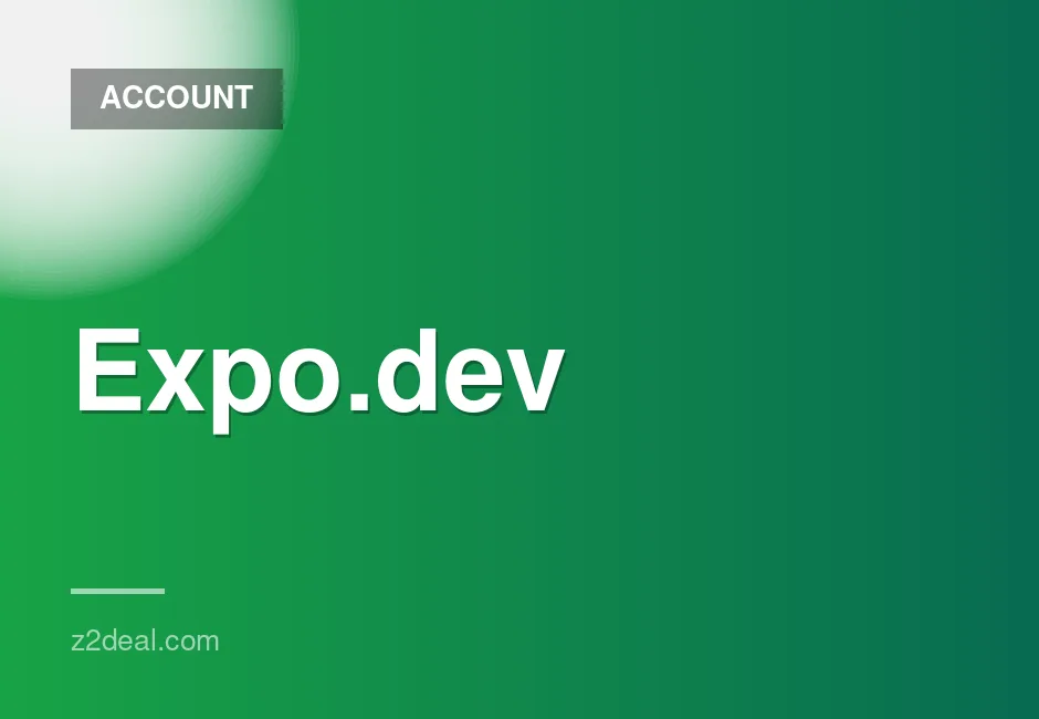 Expo.dev Starter Plan for $19 with 1 Month Full Warranty on Personal Account