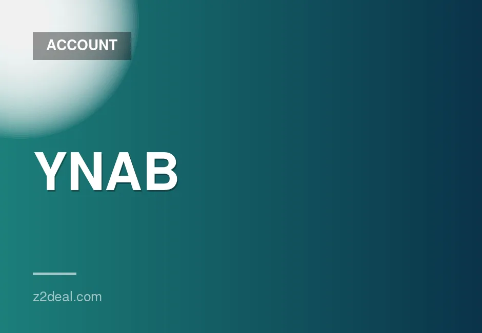 New YNAB Account with 12 Months Access - Instant Delivery
