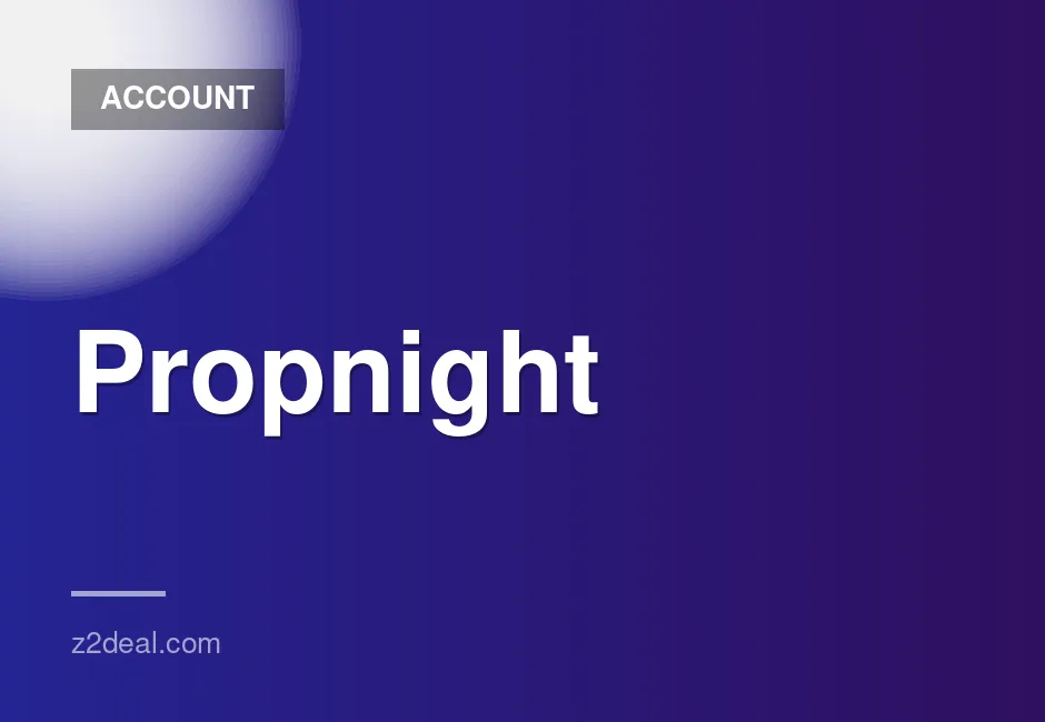 Propnight Steam Account with Email Access and Data Change - Full Access Guaranteed