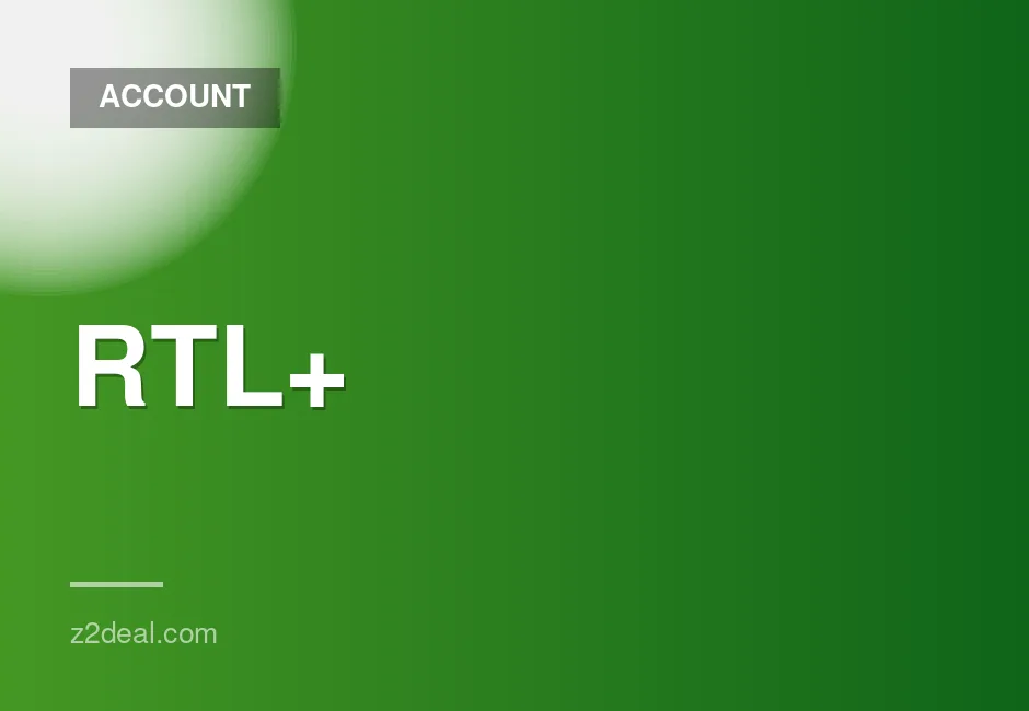 RTL+ 3-Month Premium Subscription with Gift - Trusted Seller, buyer-protected