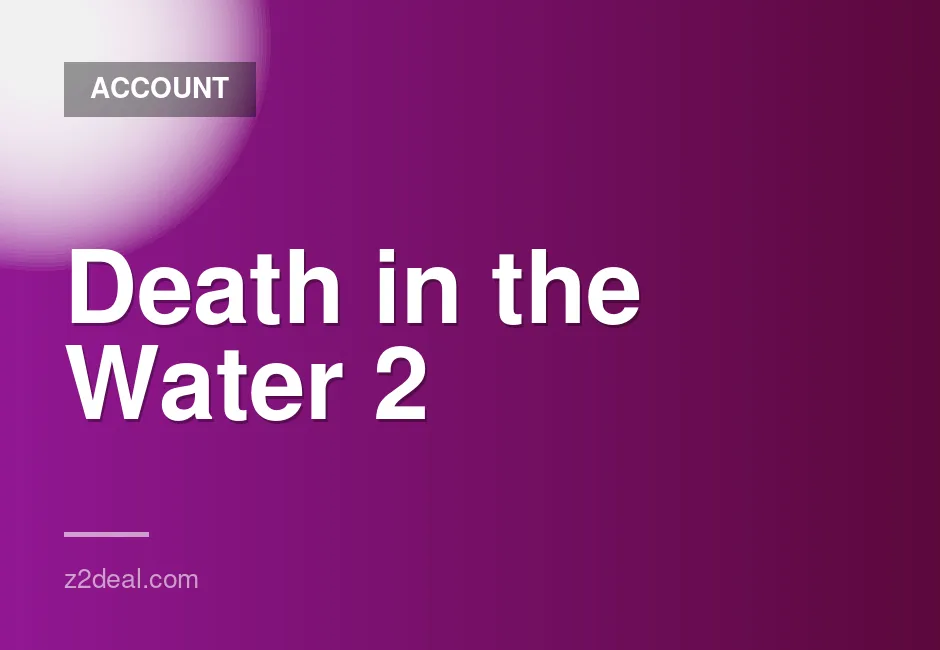 New Steam Account for Death in the Water 2 - 0 Hours Played, Data Change Available, Quick Delivery