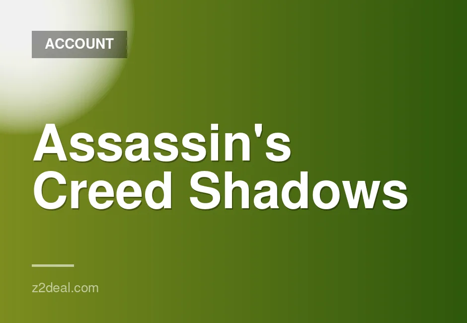 Assassin's Creed Shadows UPLAY Account with Email Change and Full Access