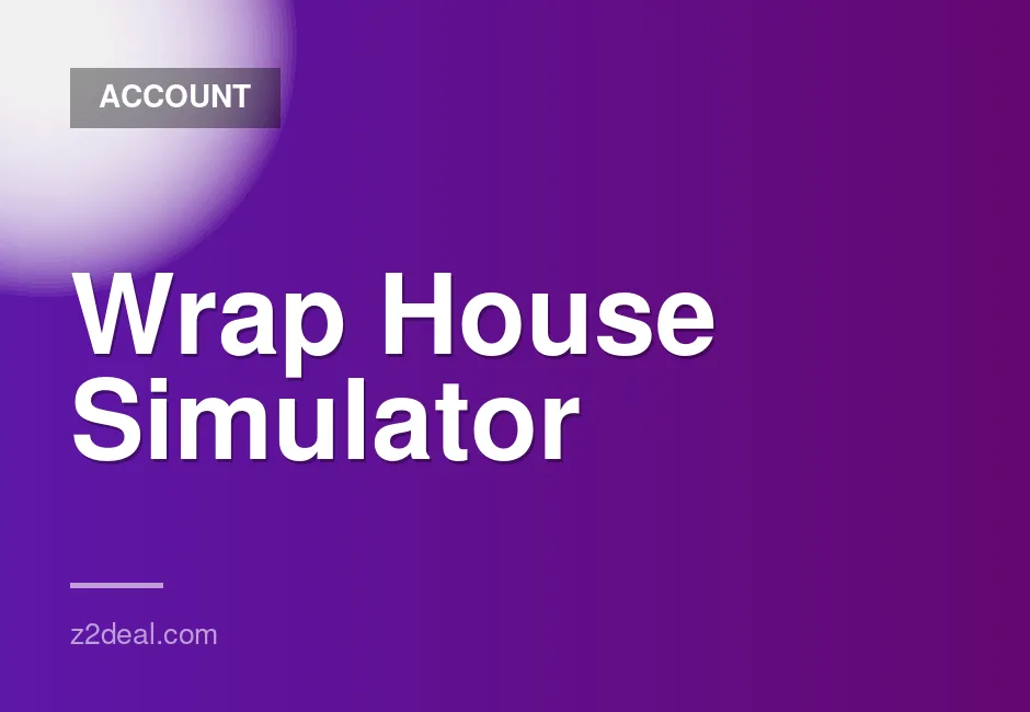 Wrap House Simulator Game Account for Sale