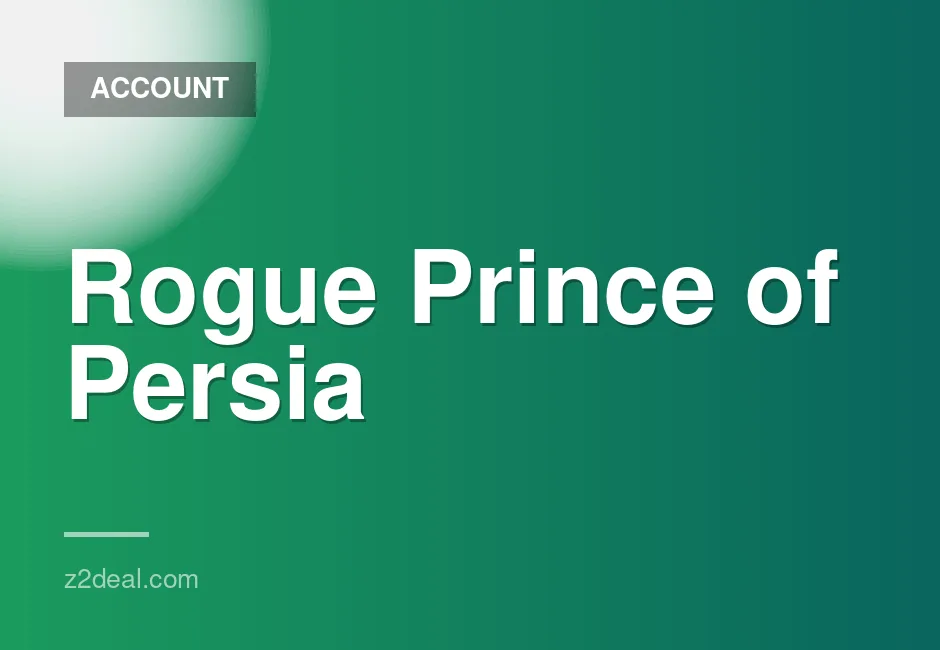 Rogue Prince of Persia Game Account for Sale