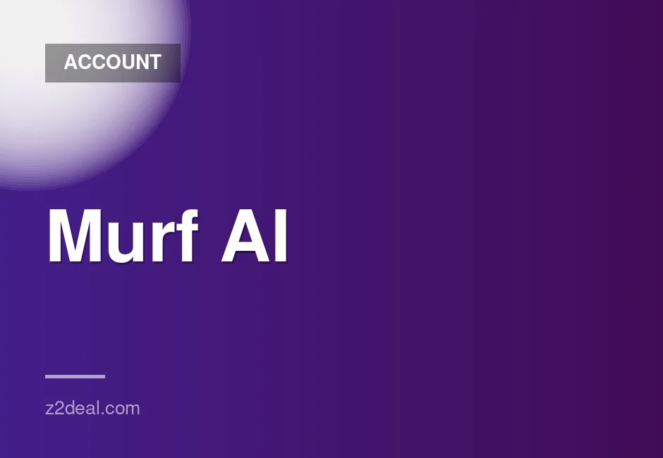 Murf AI Creator Plan 1 Month Subscription with Auto Delivery and Warranty for $29