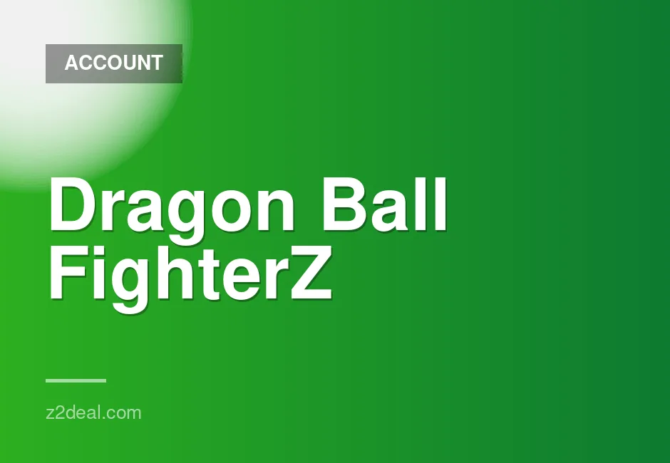 PS4 Dragon Ball FighterZ FighterZ Edition Account for Sale