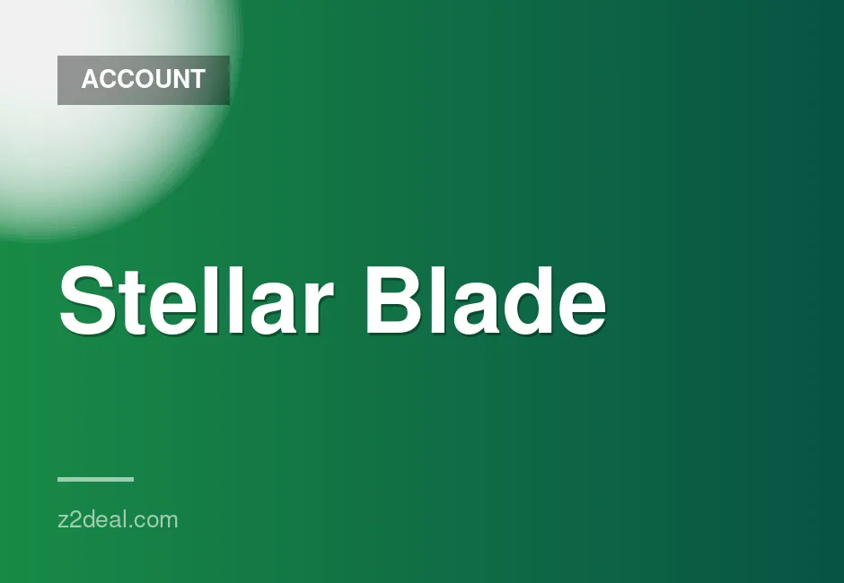 PS5 K1 Account for Stellar Blade Standard Edition Digital Game
