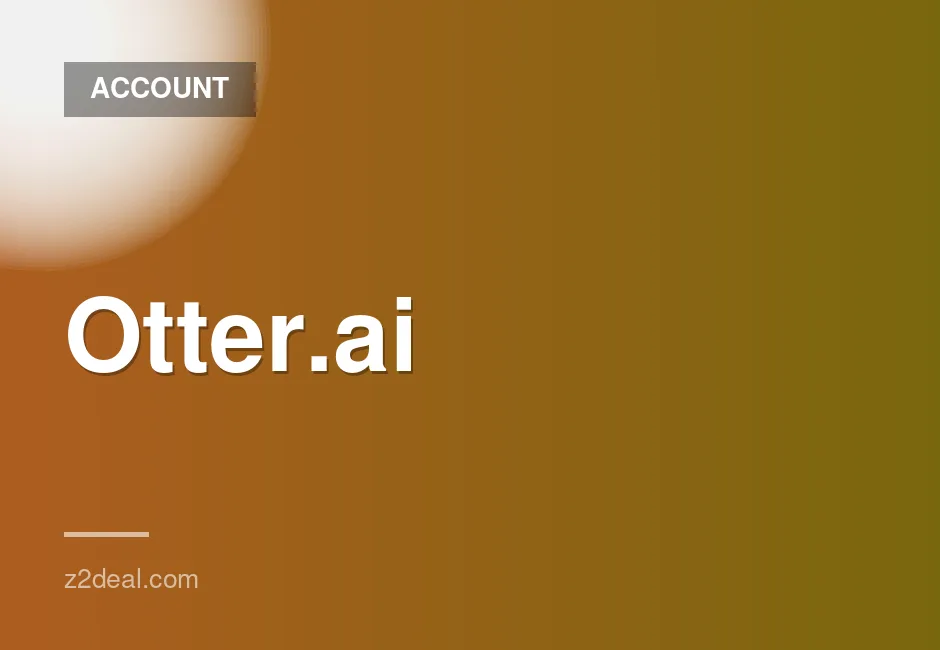 Otter.ai Business Account with Full Access and 14 Days of Fresh Private Use