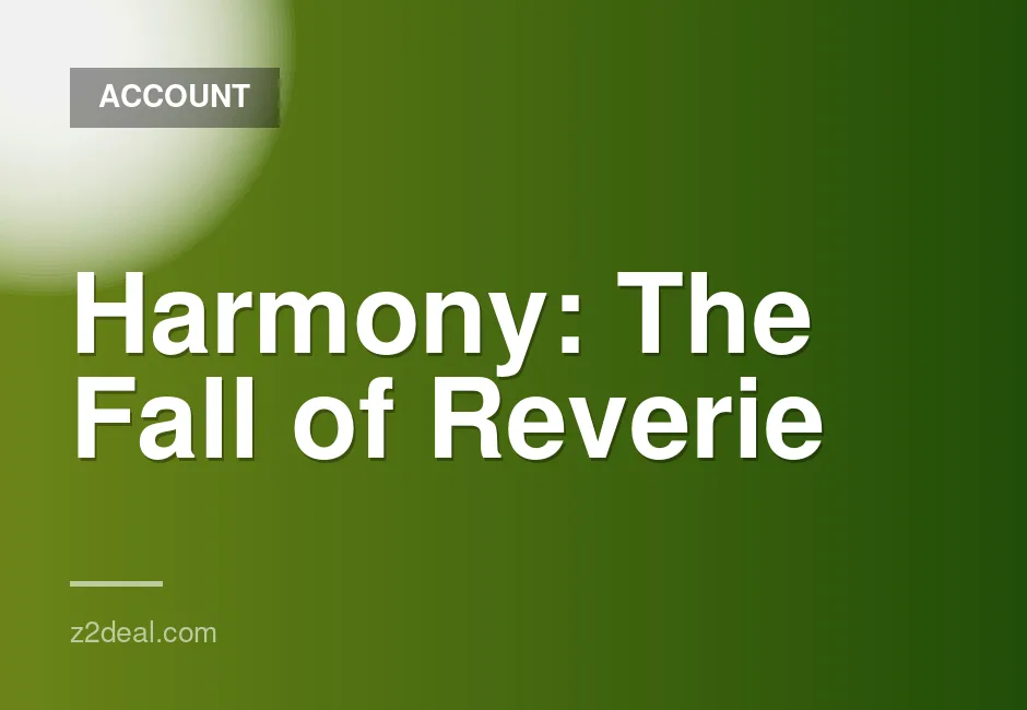 New Steam Account for Harmony: The Fall of Reverie - 0 Hours Played, Data Changeable, Quick Delivery