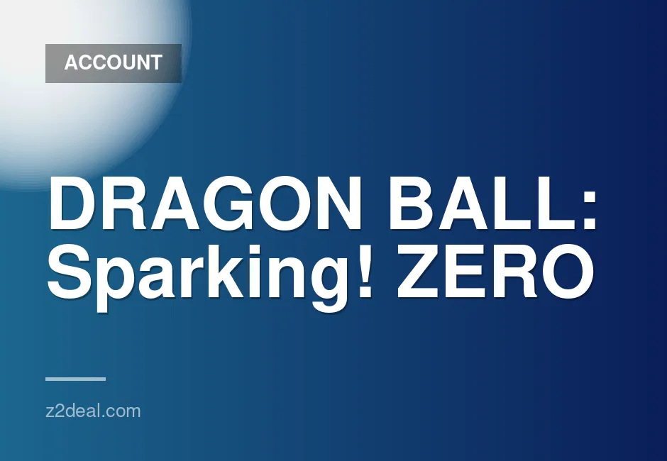 Dragon Ball Sparking! Zero Steam Account with Instant Delivery and Free Game Choice